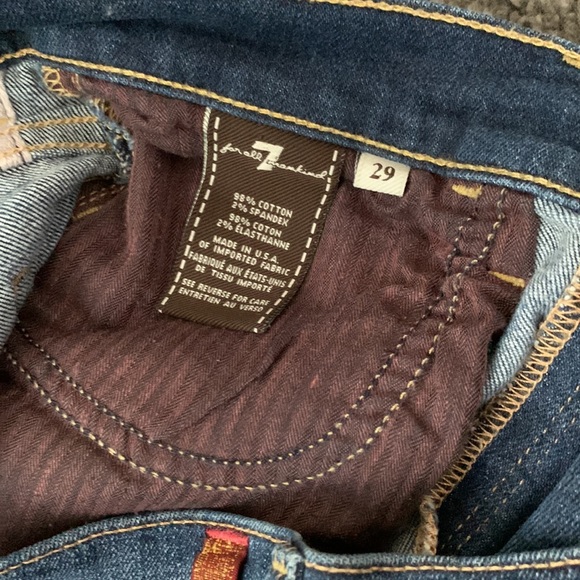 7 for all mankind high waist boot cut - Picture 5 of 11